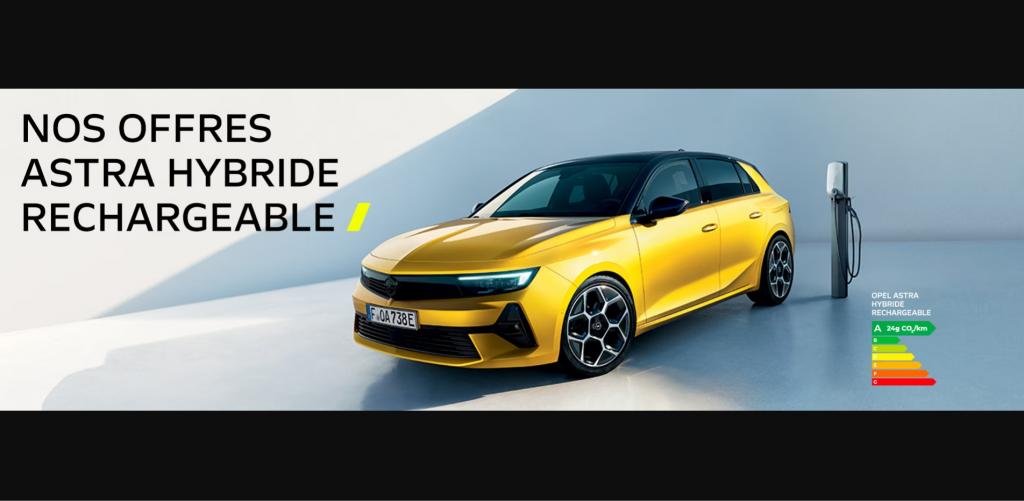 OPEL ASTRA HYBRIDE RECHARGEABLE