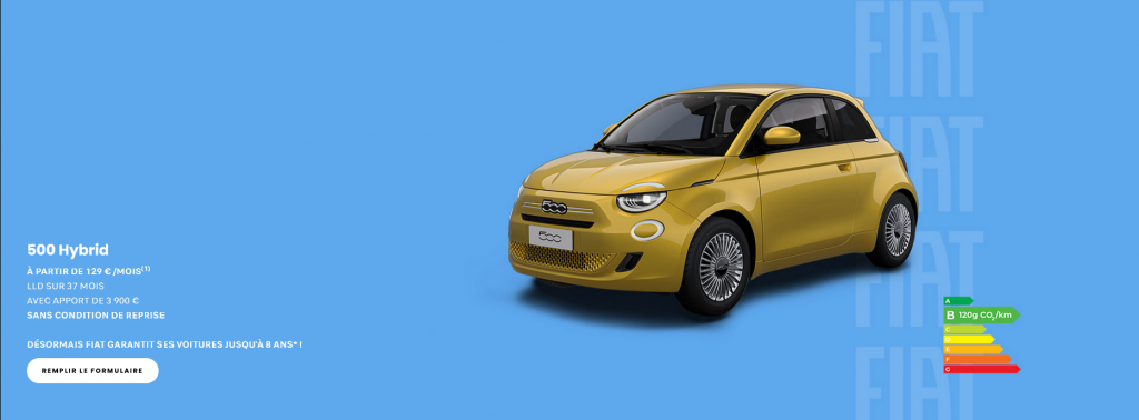FIAT 500 HYBRID