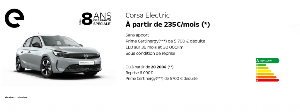 OPEL CORSA COLOUR ELECTRIC